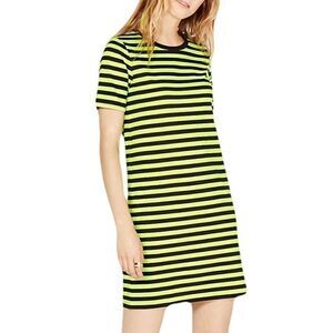 Michael Kors Petite Striped T-shirt Dress